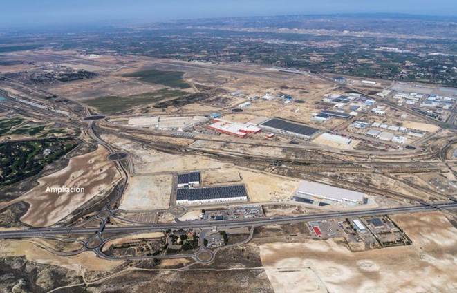 Plano de la Plataforma Logística de Zaragoza y de la superficie de ampliación. - GOBIERNO DE ARAGÓN